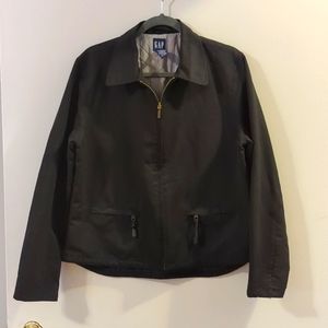 Black Polyester/Nylon Jacket